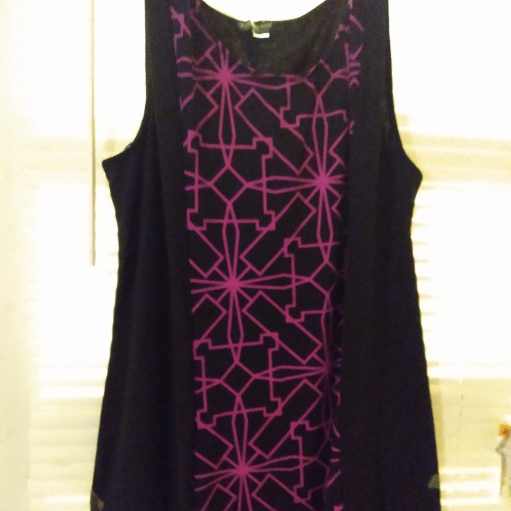 Fabulous Black Plus Size  Sleeveless dress